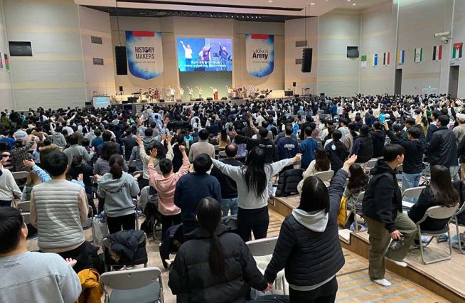 韓國年青宣教大會 宣告年青人成為歷史創造者
